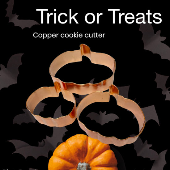 Copper Pumpkin cutter set